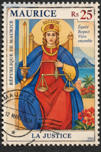 Le timbre La Justice